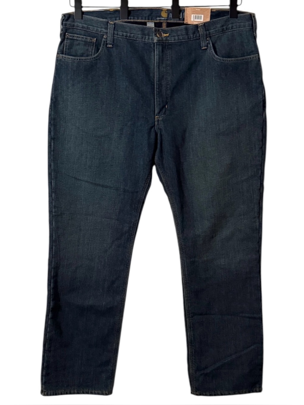 NWT Carhartt Relaxed Fit Holter Jean Fleece Lined Jeans Mens 42 x 34 big & tall